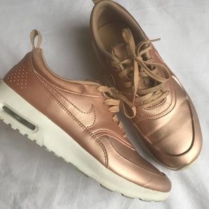 NIKE Air Max Thea rose gold sneakers